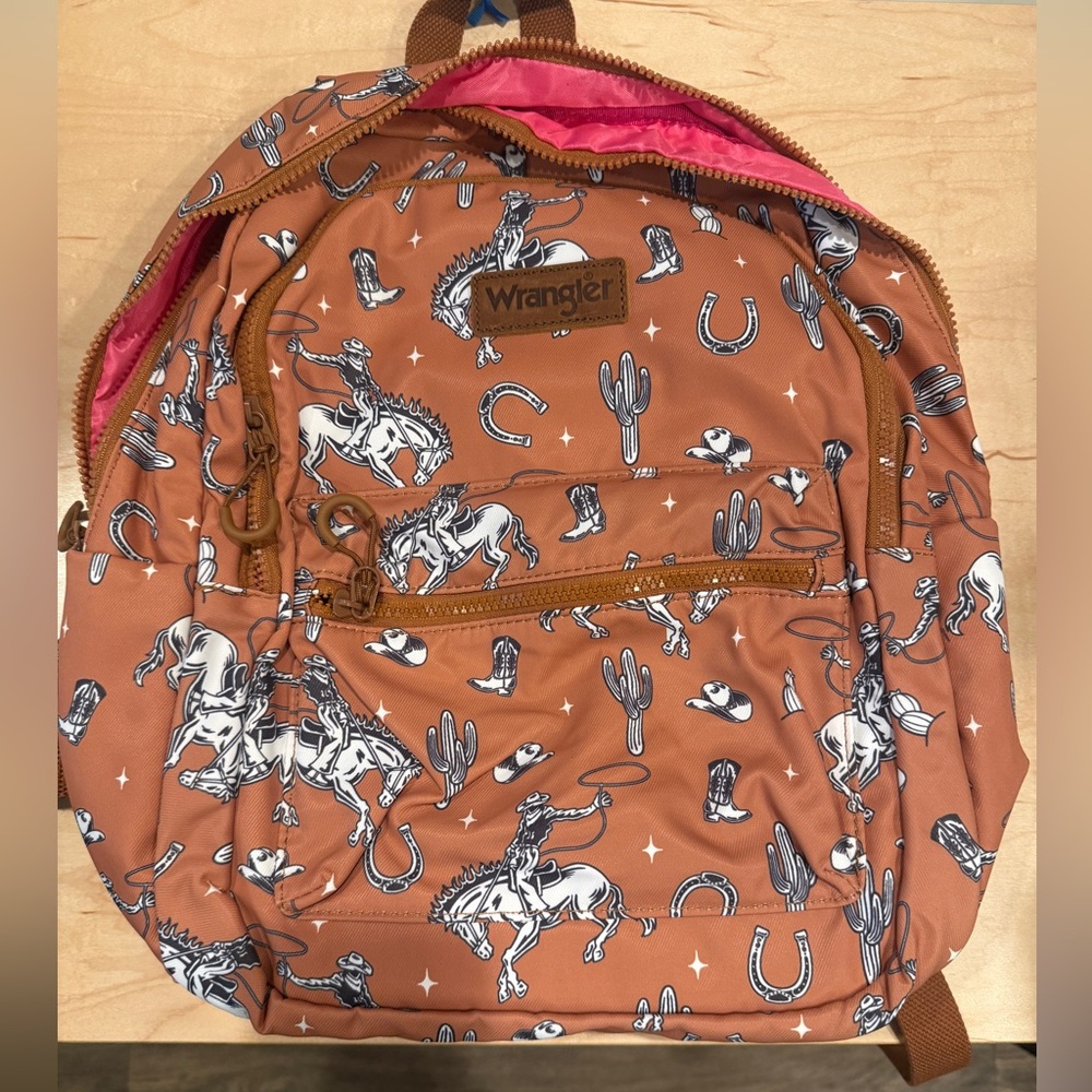 Wrangler  Backpack with Western Motif
